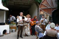Erster Auftritt zum Peter & Paul- Fest in Bretten 2002 auf dem Beylehof