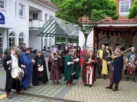Zum 9. Historischen Dorffest am 17. Mai 2007 in Eggersdorf - es ist wieder lausig kalt