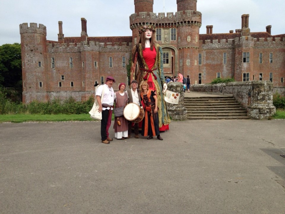 EMF Englands Medieval Festival / Herstmonceux Castle - England